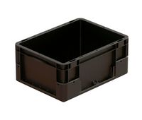 ESD-Behälter silverline 
400 x 300 x 180 mm  Farbe: schwarz