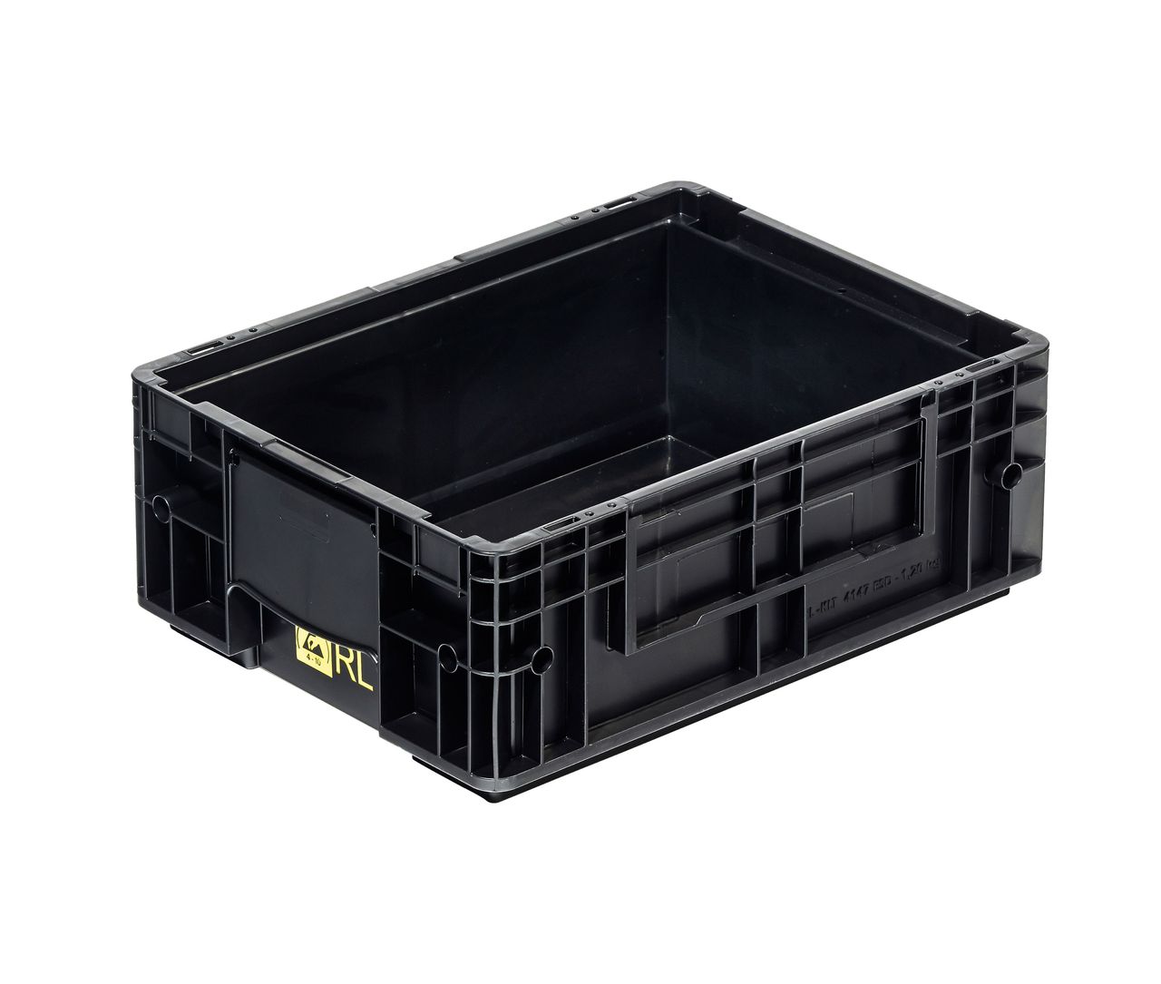 ESD-Behälter VDA-RL-KLT 
400 x 300 x 147 mm - VDA-RL-KLT 4047 ESD Farbe: schwarz