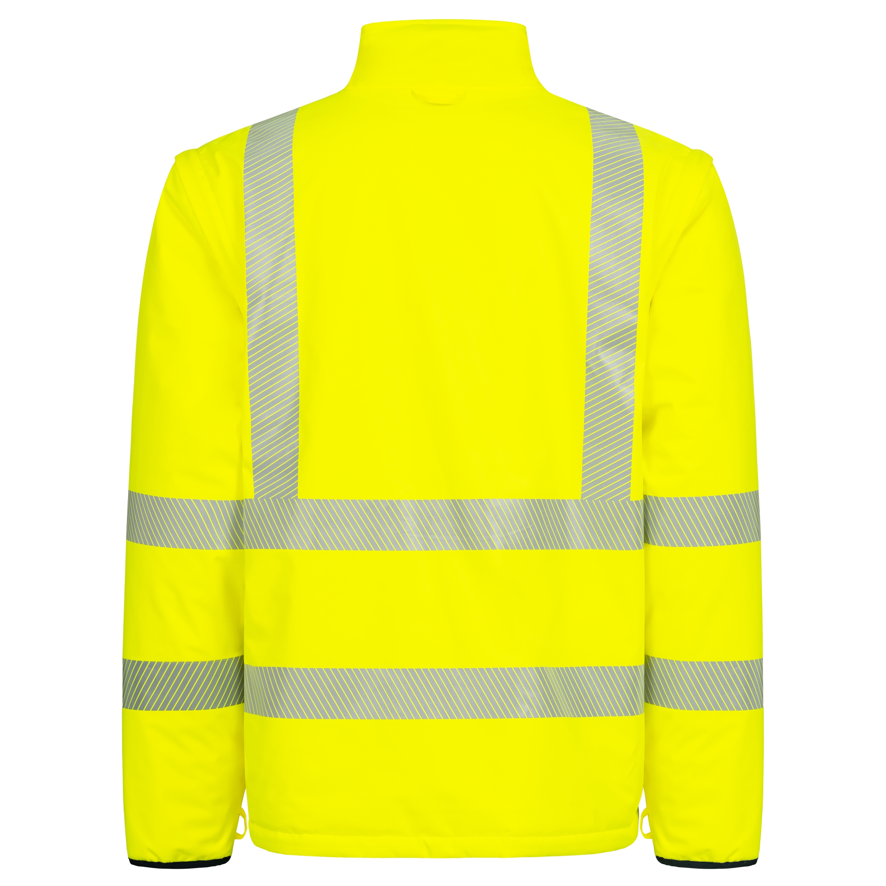 NITRAS MOTION TEX VIZ PLUS, Multifunktions-Warnschutzjacke, neongelb / marineblau (Farbcode: 4021), EN ISO 20471, EN 343