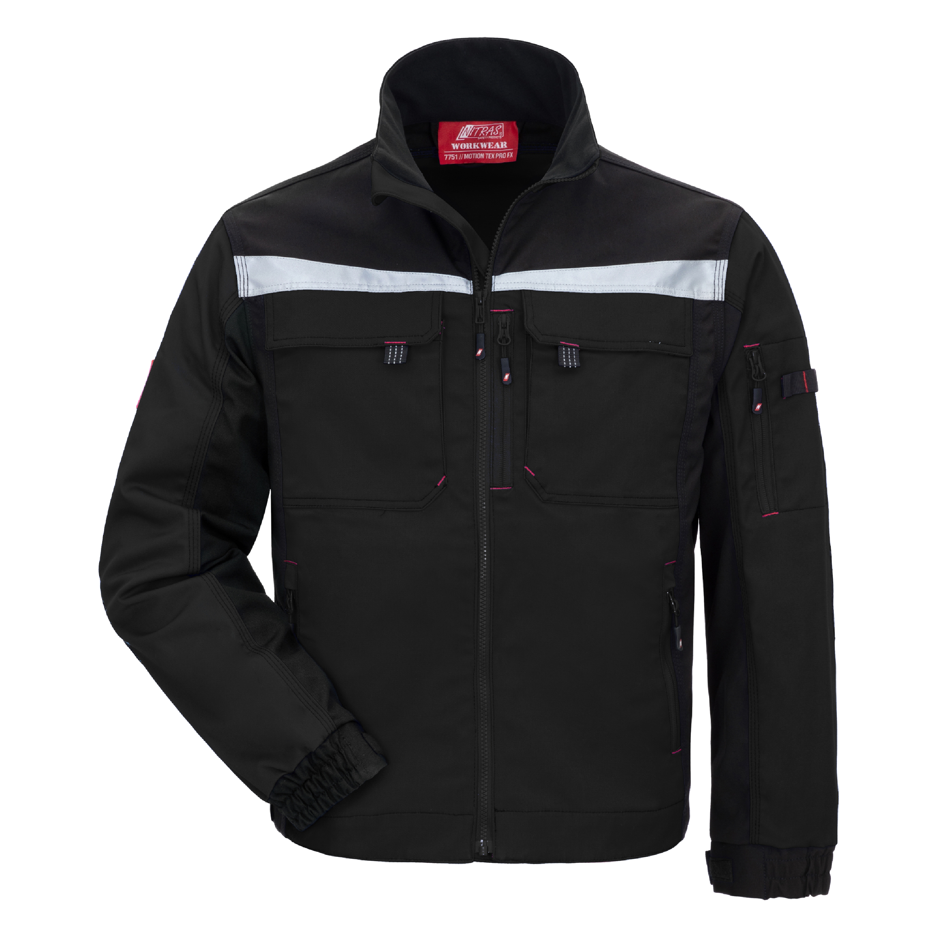 NITRAS MOTION TEX PRO FX, Arbeitsjacke, schwarz, OEKO-TEX