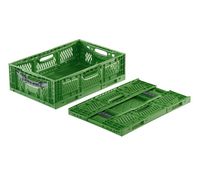 Clever Fresh Box ADVANCE, 600x400x180 mm, Seiten/Boden durchbrochen  Farbe: grün