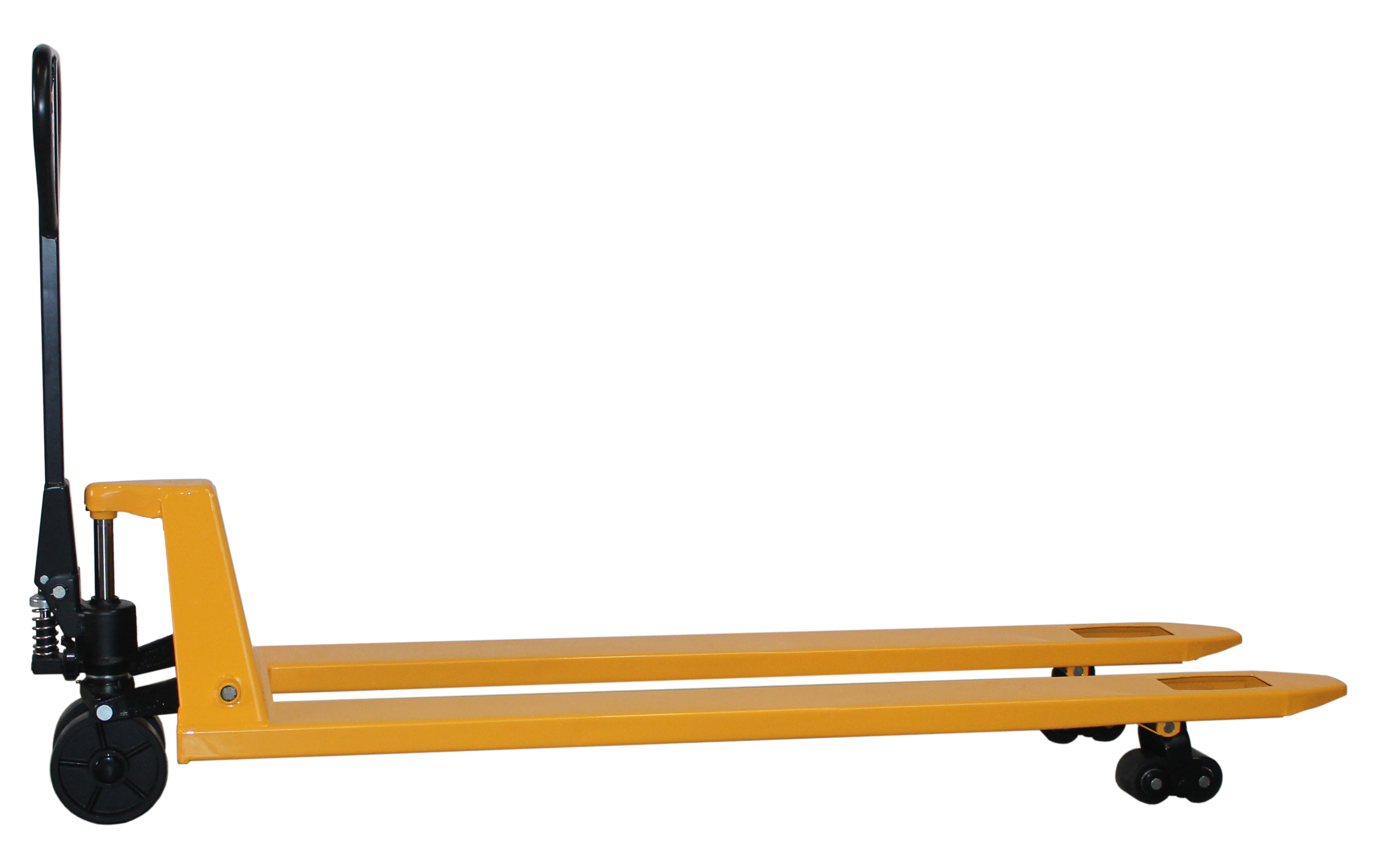 qteck® Hubwagen 1800mm 2,0to PU/PU tandem