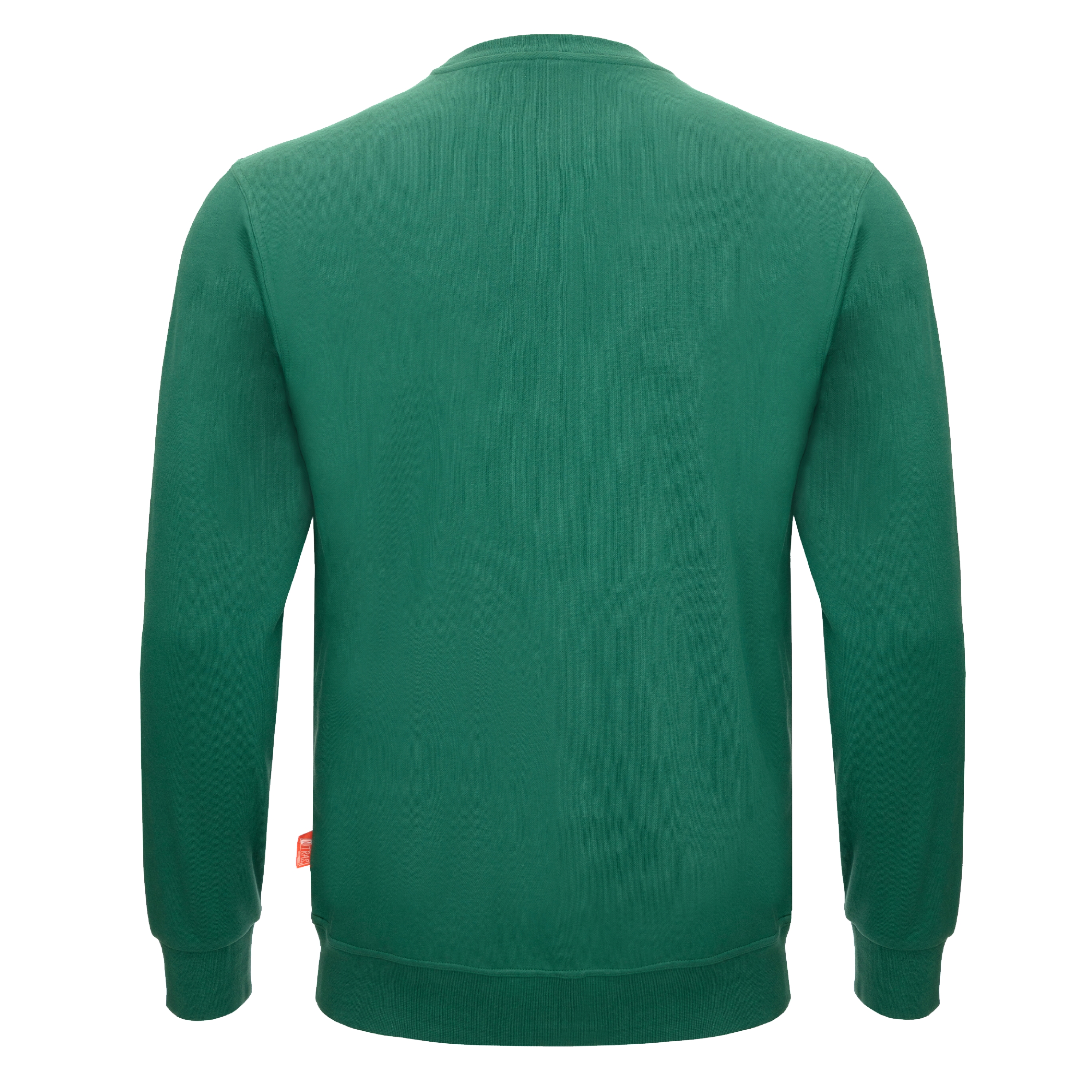 NITRAS MOTION TEX LIGHT, Pullover, grün (Farbcode: 3000), 70% Baumwolle / 30% Polyester, 300 g/qm, STANDARD 100 by OEKO-TEX®