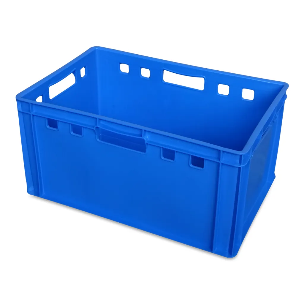 Euro-Fleischbehälter E3, 600x400x300 mm, Farbe blau
