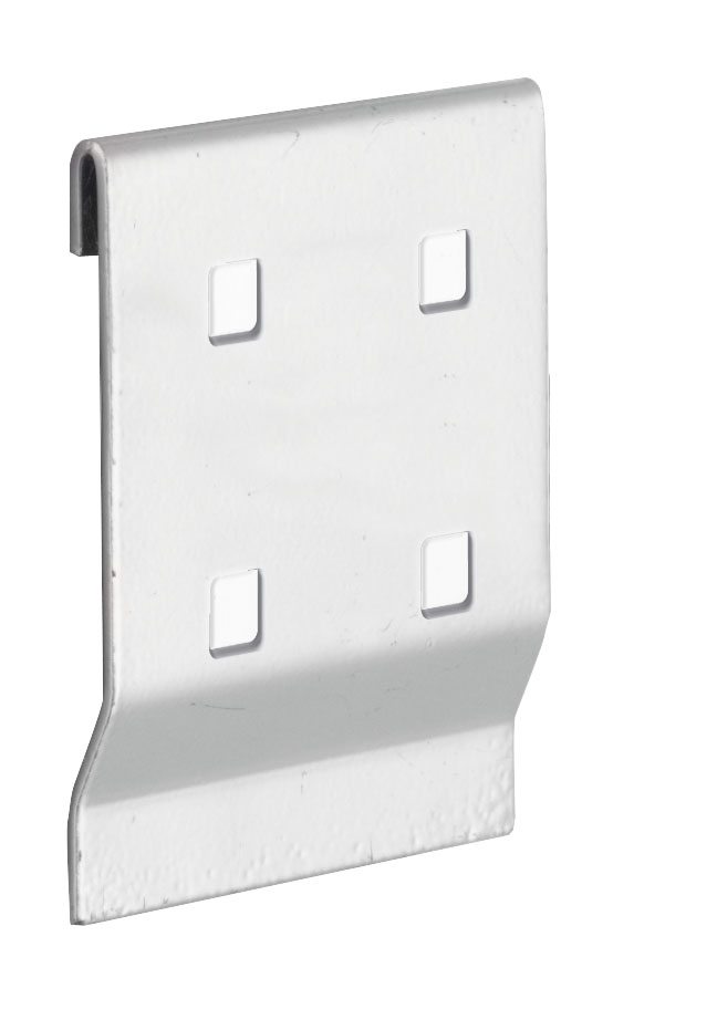 ®RasterPlan Adapter für Lochplatten-Werkzeughalter an Schlitzplatte alufarben.