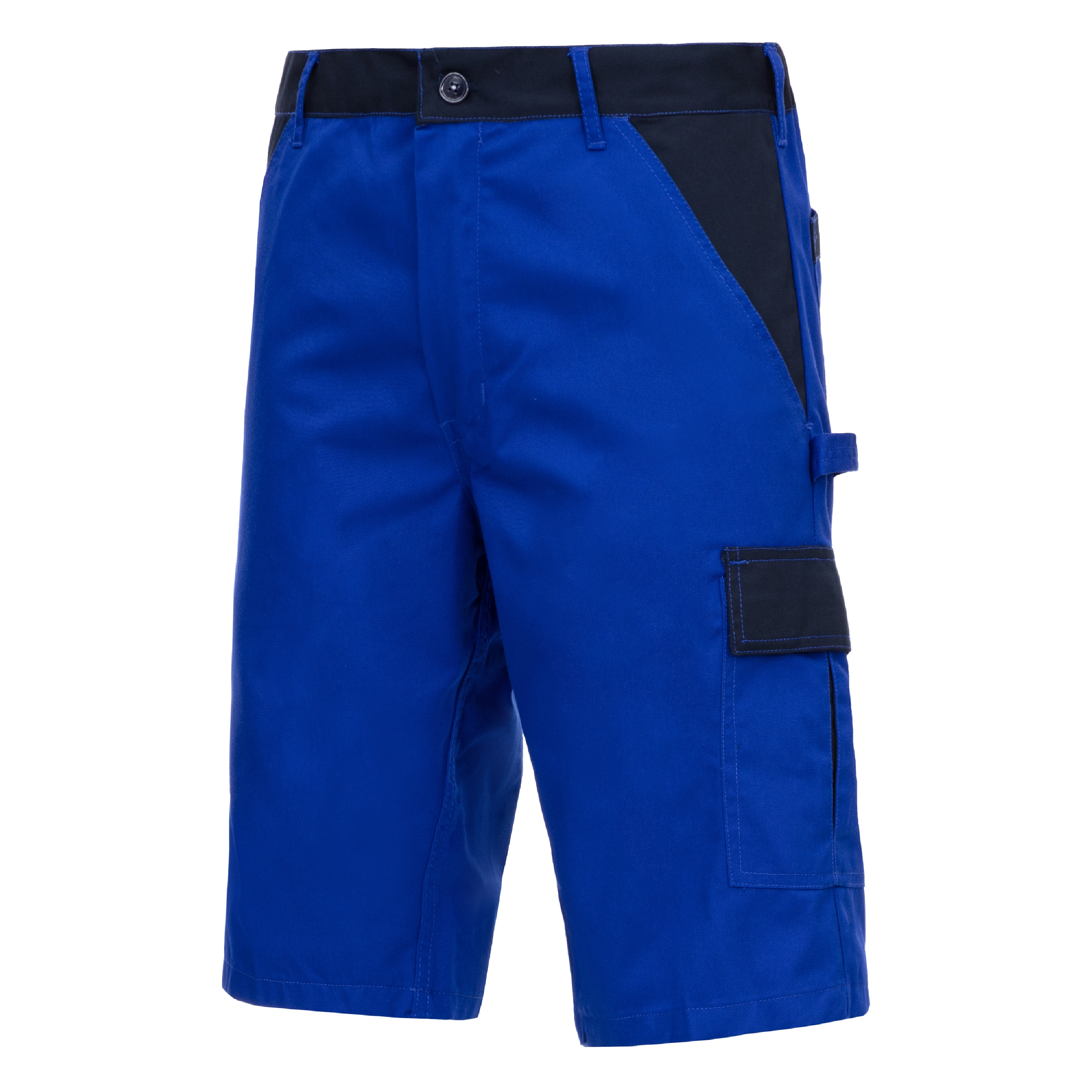 NITRAS MOTION TEX LIGHT, Arbeitshose, kurz, königsblau / marineblau, OEKO-TEX