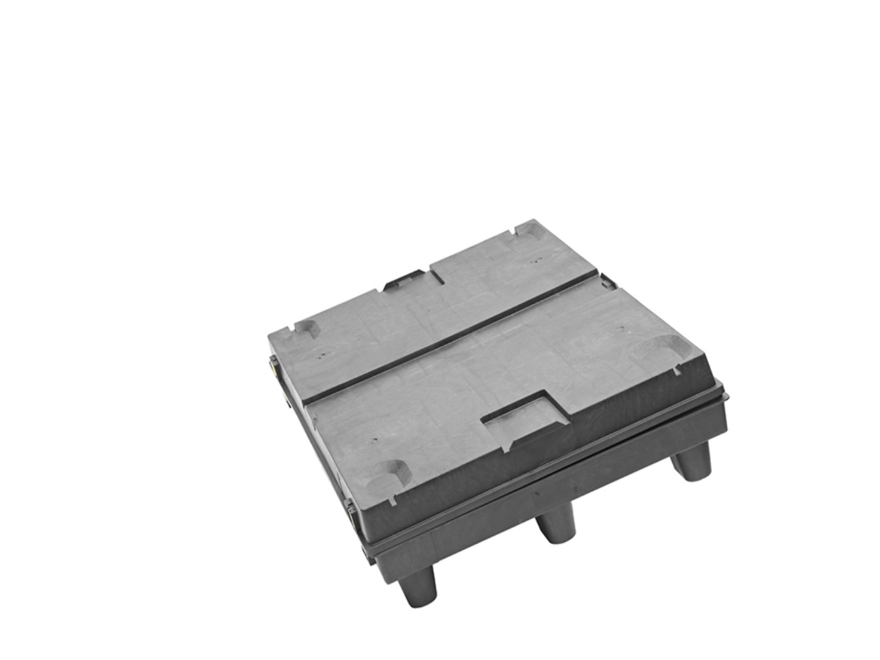 Kunststoffpalette  ultraleichte Faltbox im Euromaß 1200x800x850 mm TIDUS MAGIC BOX 1208