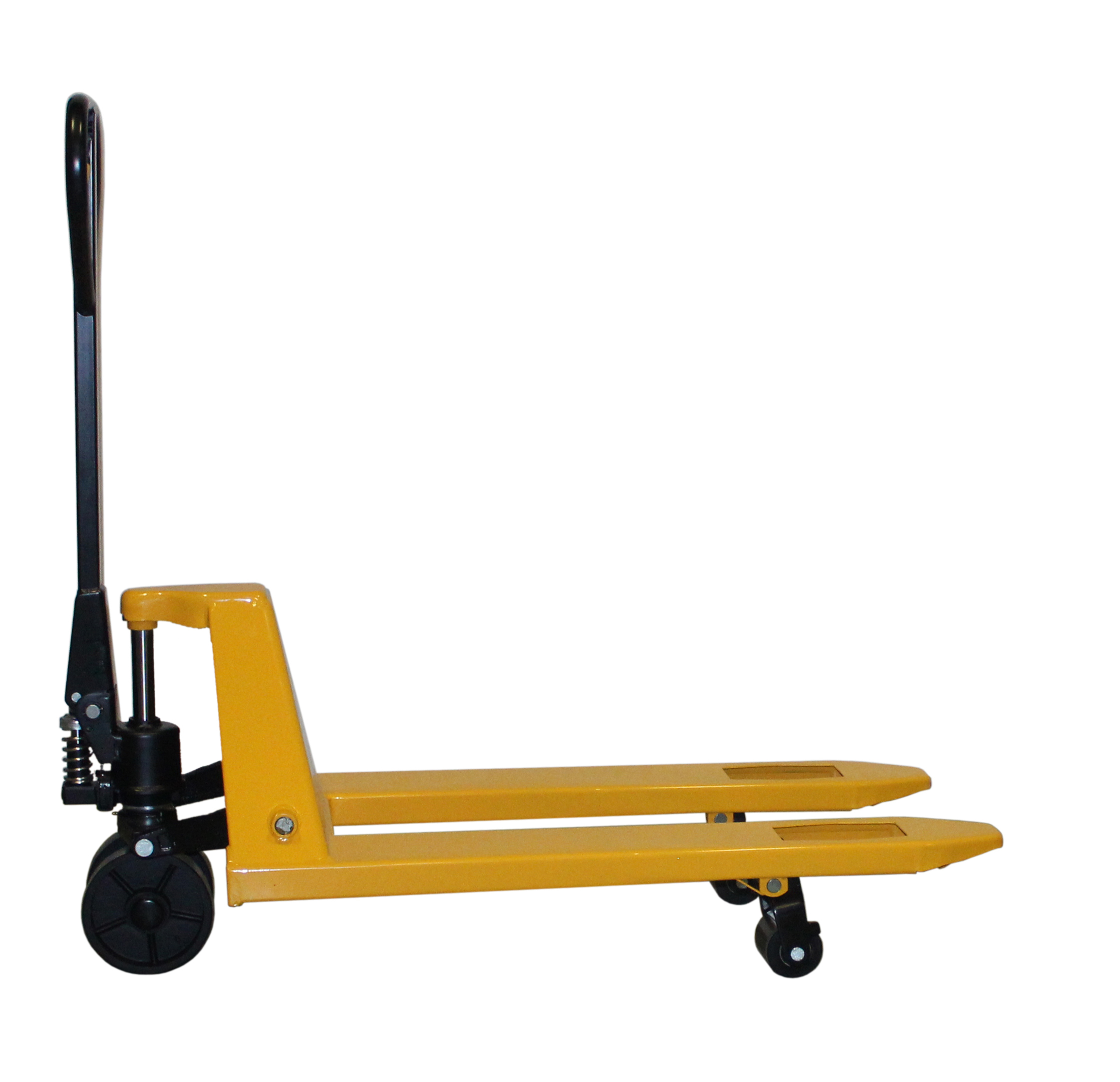 qteck® Hubwagen 950mm 2,5to PU/PU single