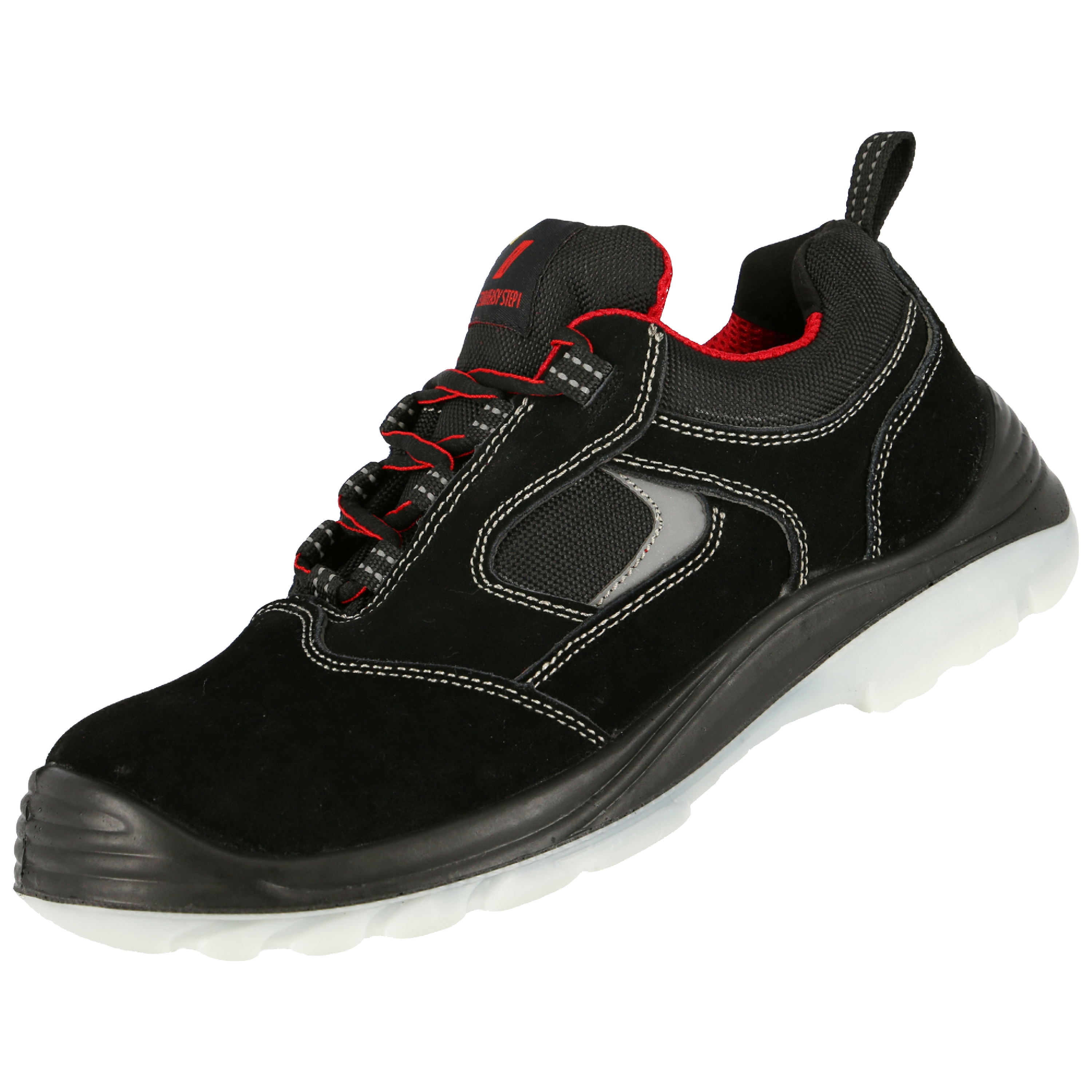 NITRAS EASY STEP, S1P Sicherheitshalbschuhe, schwarz, EN ISO 20345, EN 61340-4-3, DGUV Regel 112-191