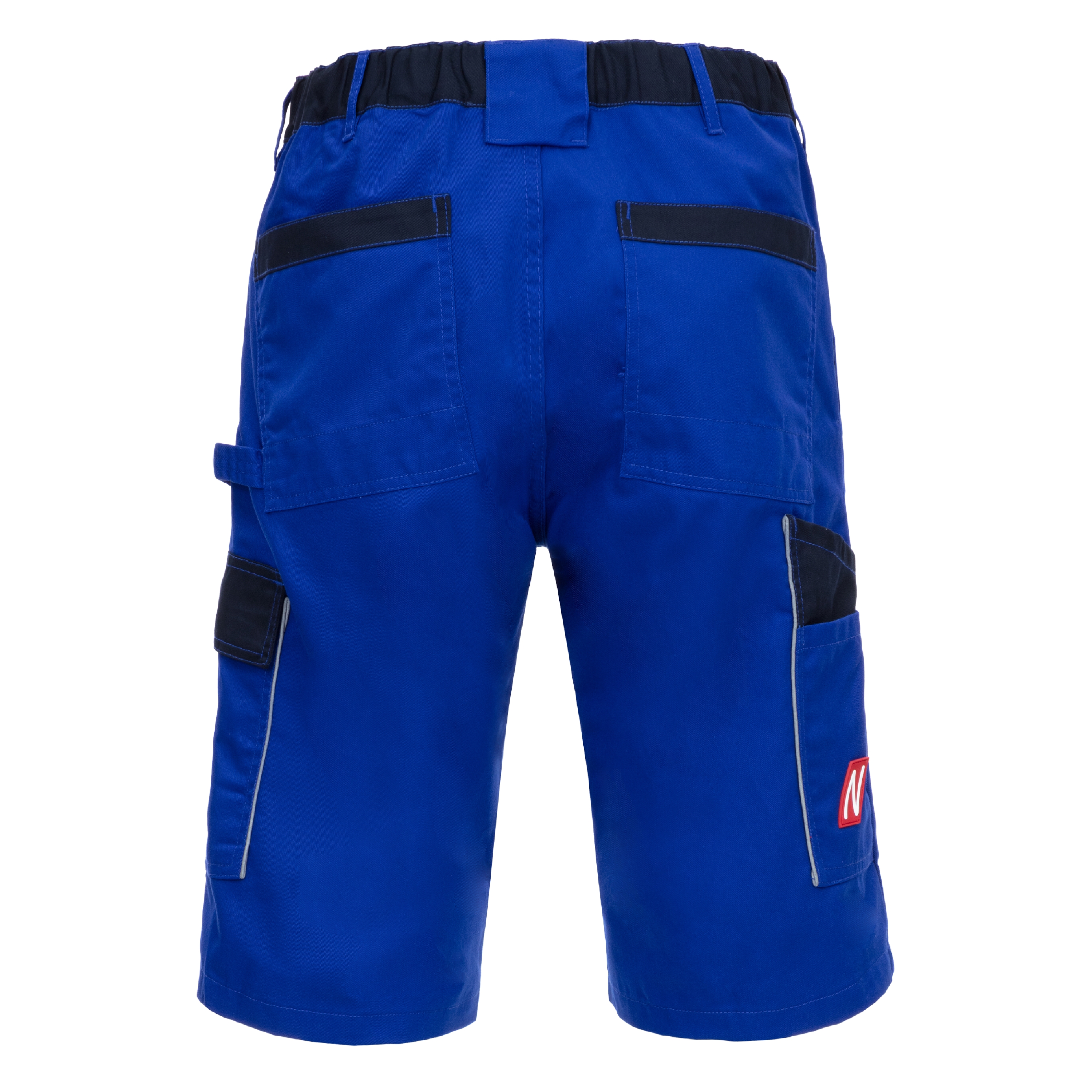 NITRAS MOTION TEX LIGHT, Arbeitshose, kurz, königsblau / marineblau, OEKO-TEX