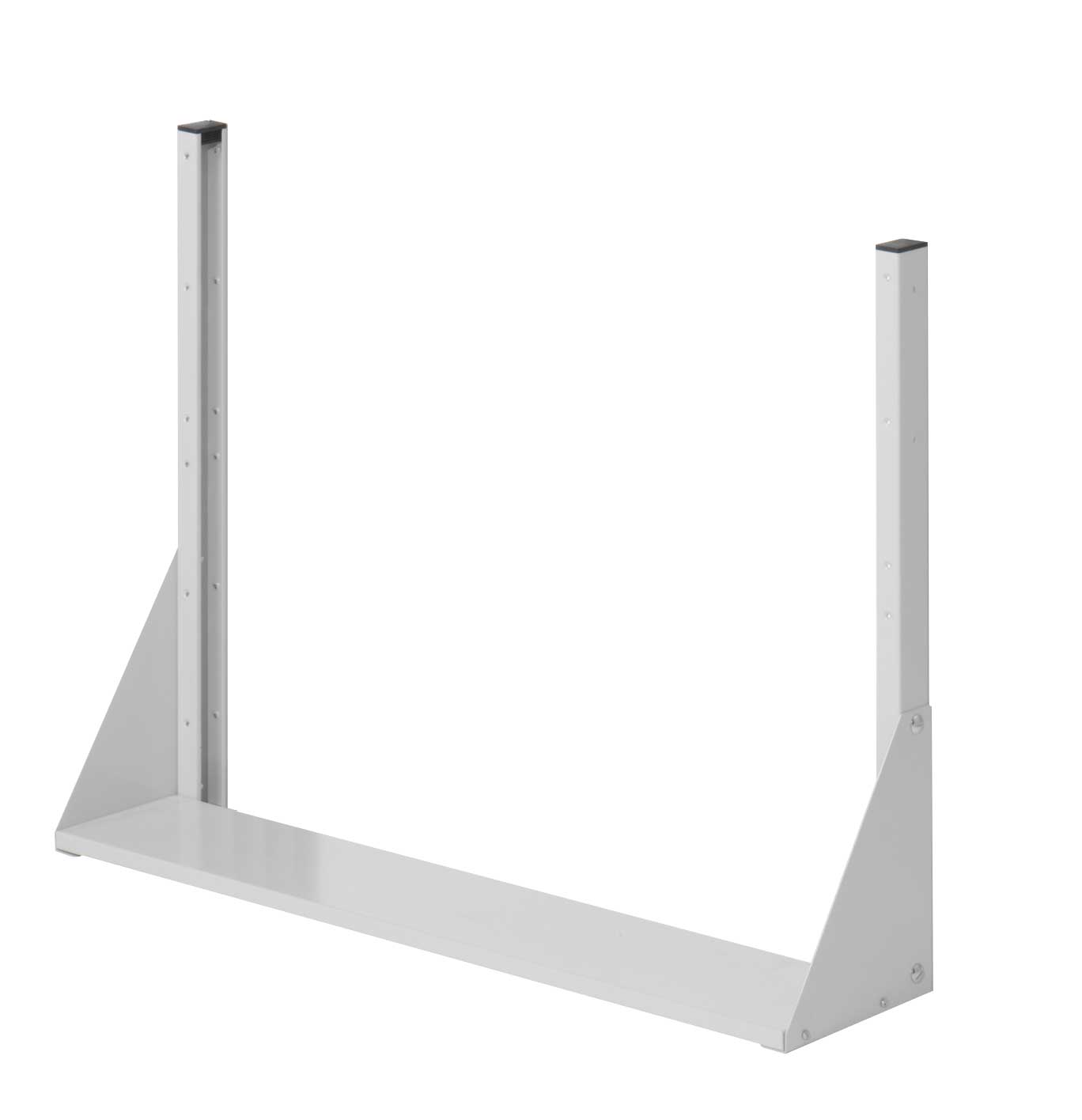 ®RasterPlan Stellwand Standmodul Gr. 2 H760 x B1000 x T240 mm RAL 7035. Einseitig ohne Platten.