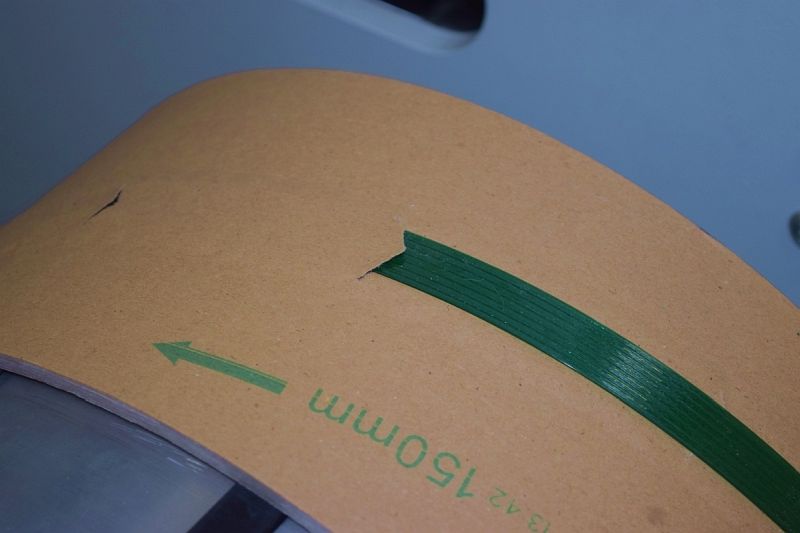 PET-Umreifungsband, 12×0,7 mm, grün, geprägt, 2300m