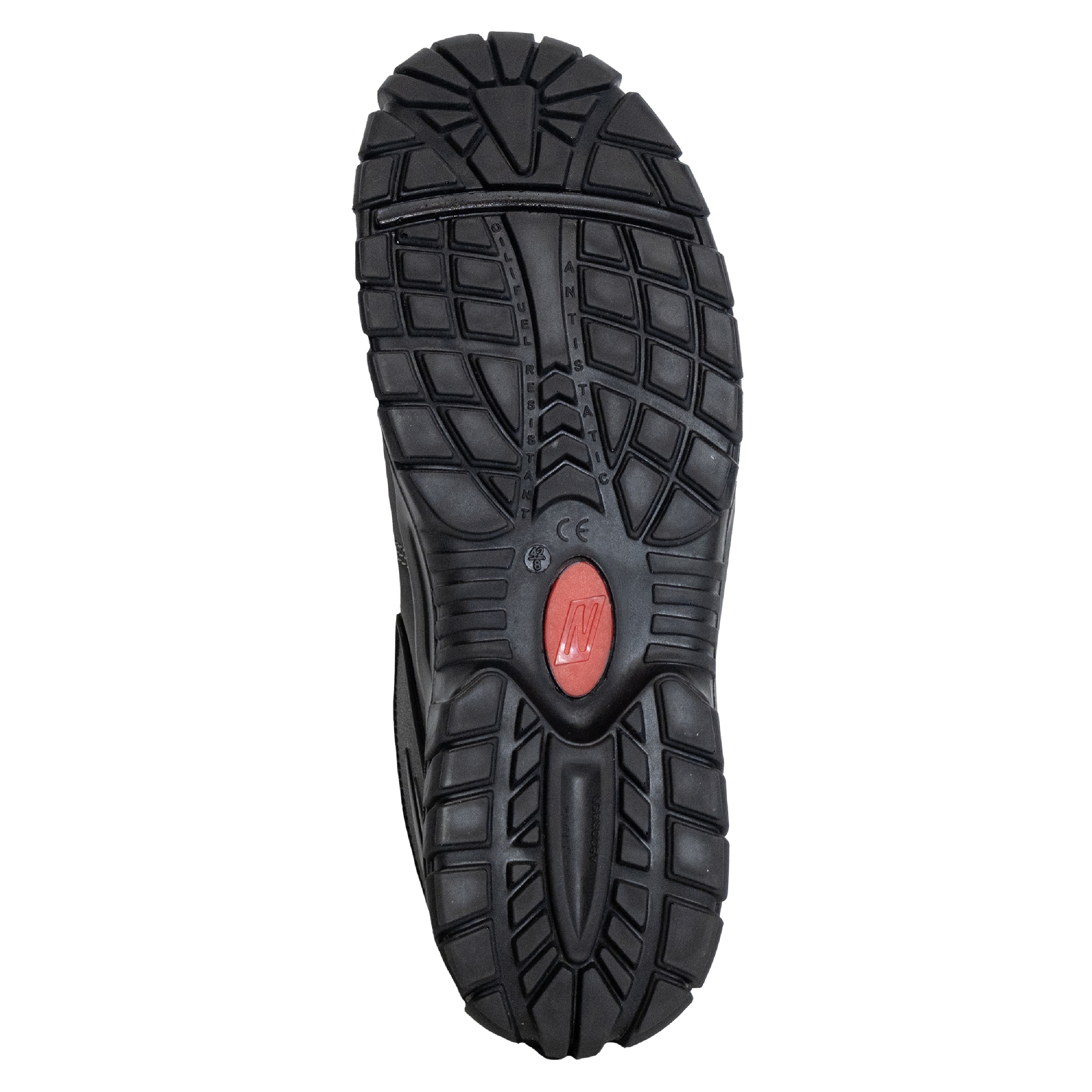 NITRAS UTILITY STEP, S3L CI FO SR Sicherheitshalbschuhe, schwarz, EN ISO 20345, EN IEC 61340-4-3, DGUV Regel 112-191