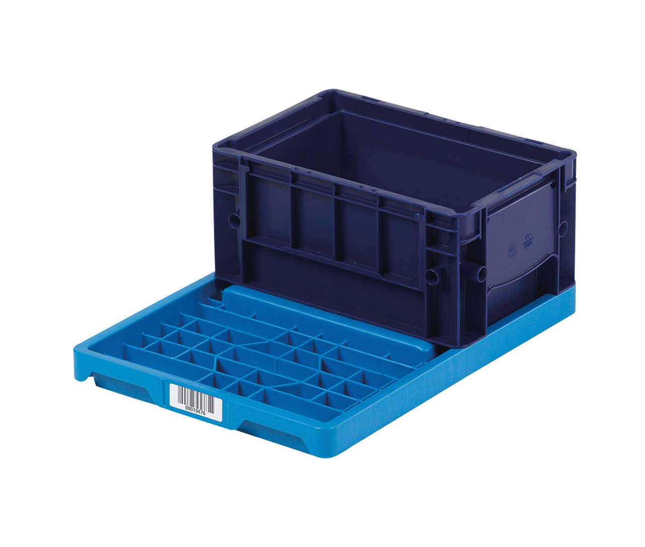 Trays & Tablare 400 x 300 x 40 mm Farbe: blau