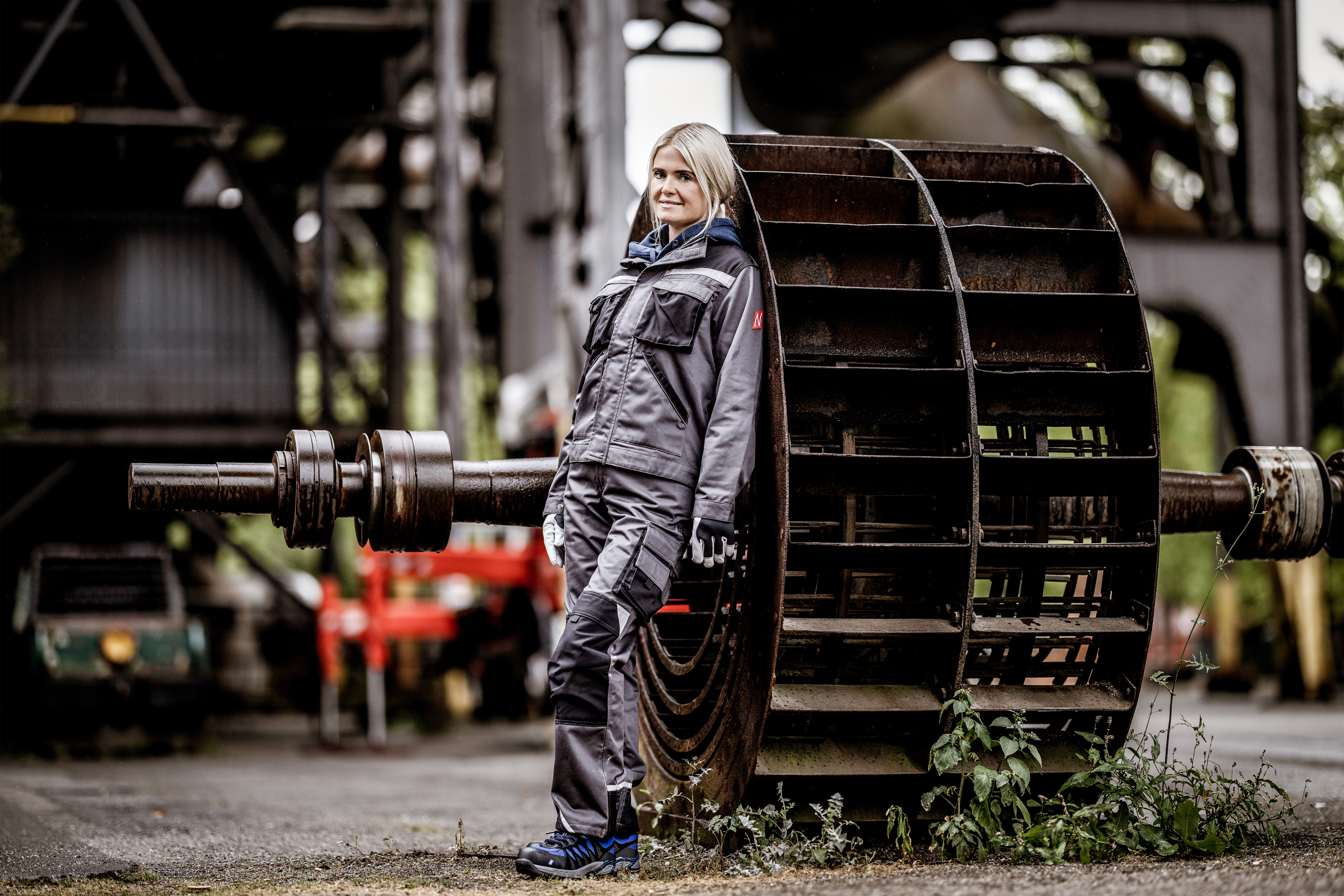 NITRAS MOTION TEX PLUS, Arbeitsjacke, grau / schwarz, OEKO-TEX