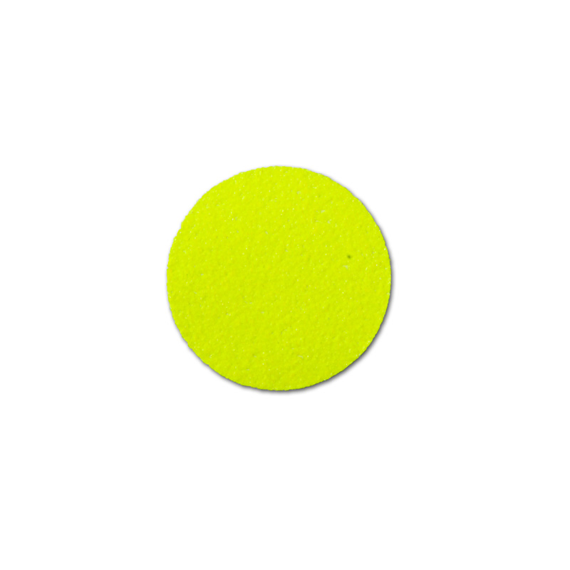 m2-Antirutschbelag Hinweismarkierung Tagesfluoresz. R13 Kreis 50mm, 50er VE