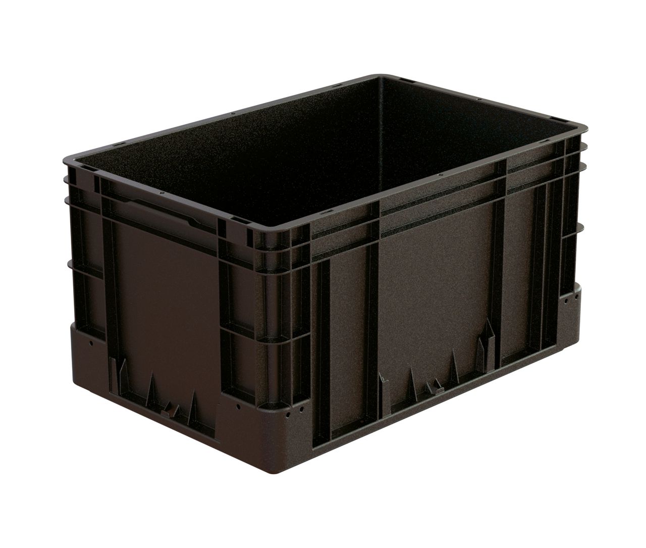 ESD-Behälter silverline 
600 x 400 x 320 mm  Farbe: schwarz