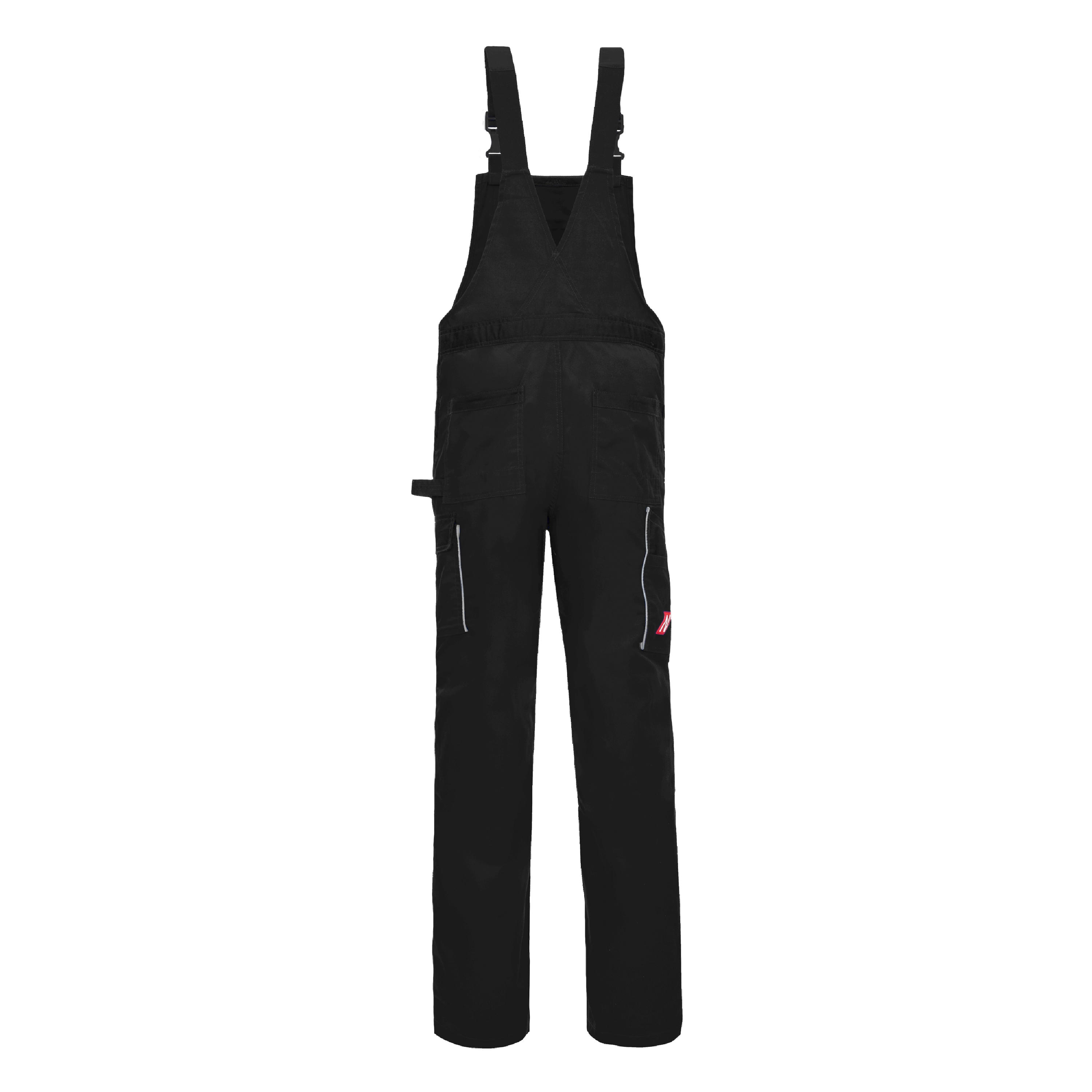 NITRAS MOTION TEX LIGHT, Latzhose, lang, schwarz, OEKO-TEX