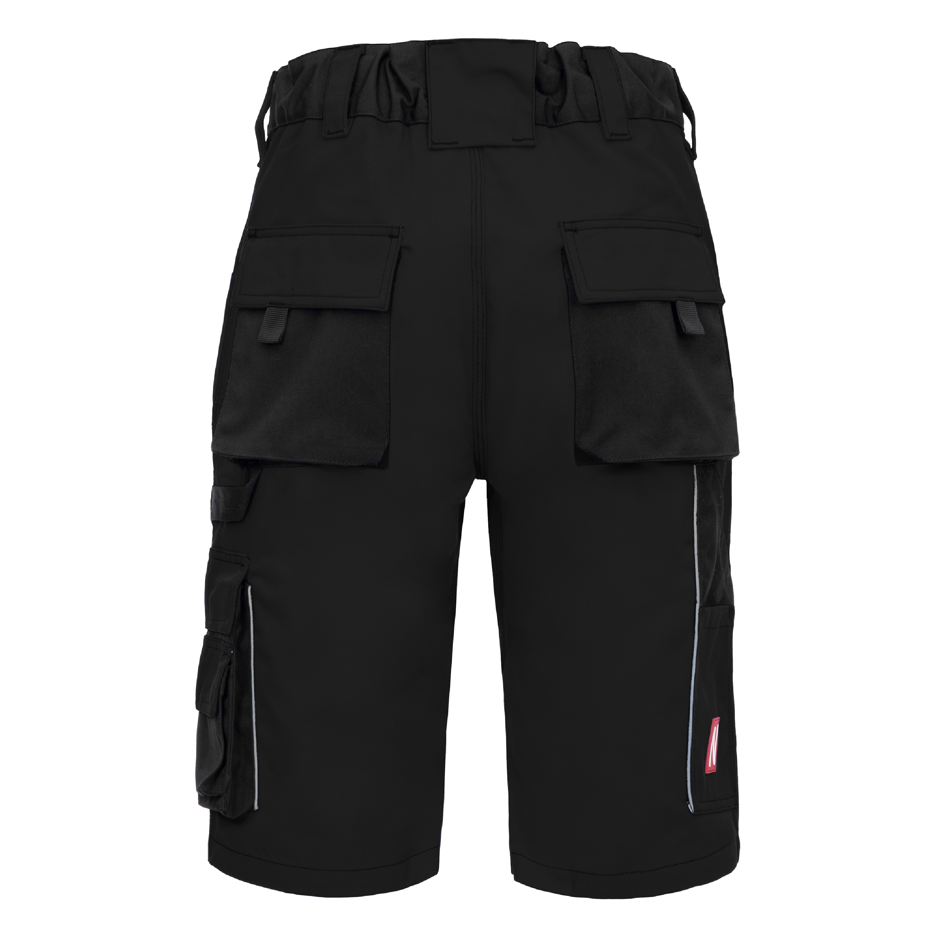 NITRAS MOTION TEX PLUS, Arbeitshose, kurz, schwarz, OEKO-TEX