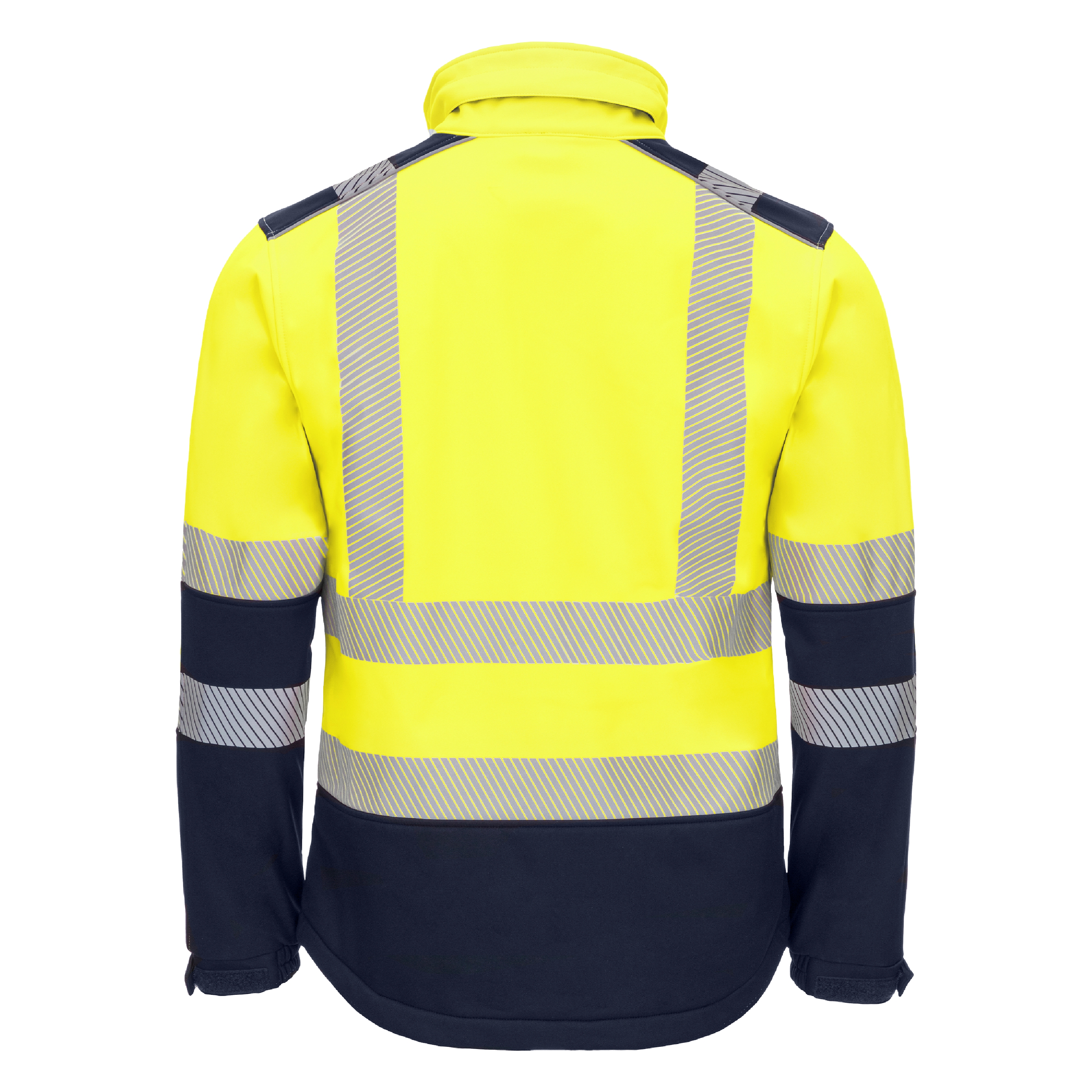 NITRAS MOTION TEX VIZ, Warnschutz-Softshelljacke, EN ISO 13688, EN ISO 20471