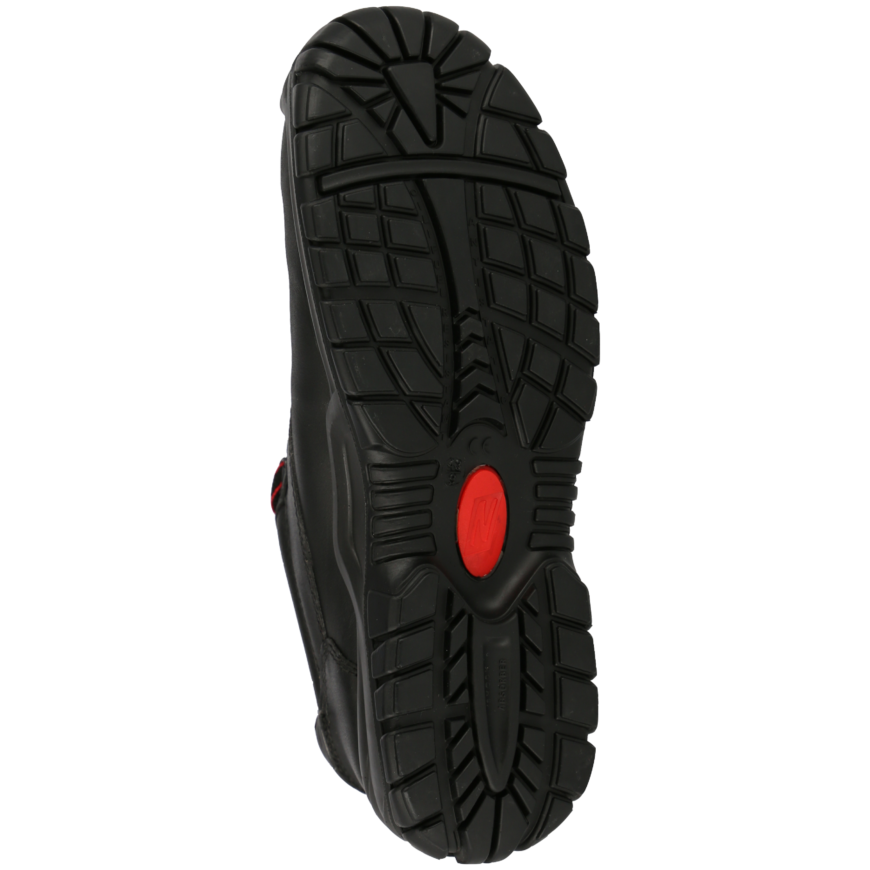 NITRAS POWER STEP, S3 HRO SRC Sicherheitshalbschuhe, schwarz, EN ISO 20345, DGUV Regel 112-191