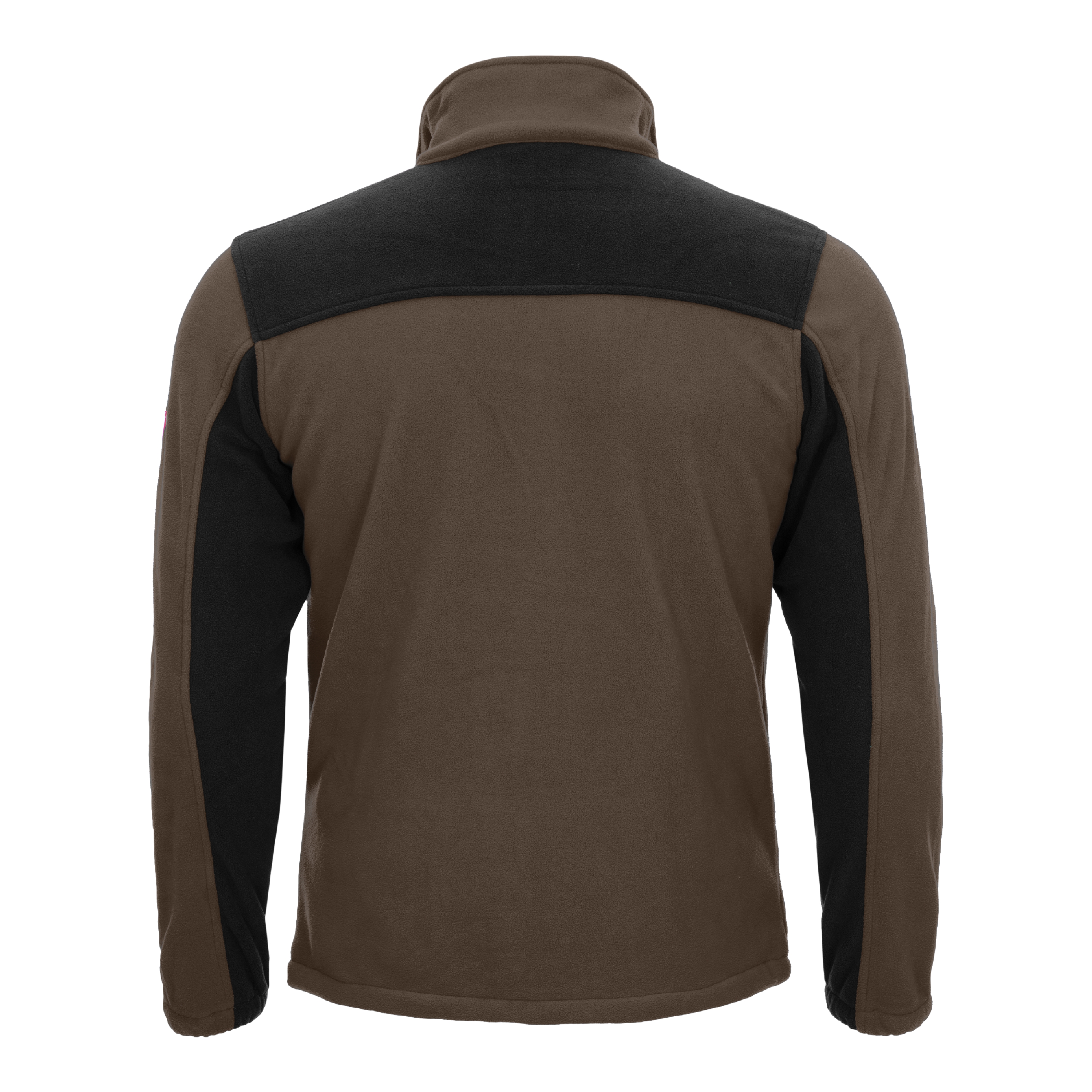 NITRAS MOTION TEX PLUS, Fleece-Jacke, braun / schwarz