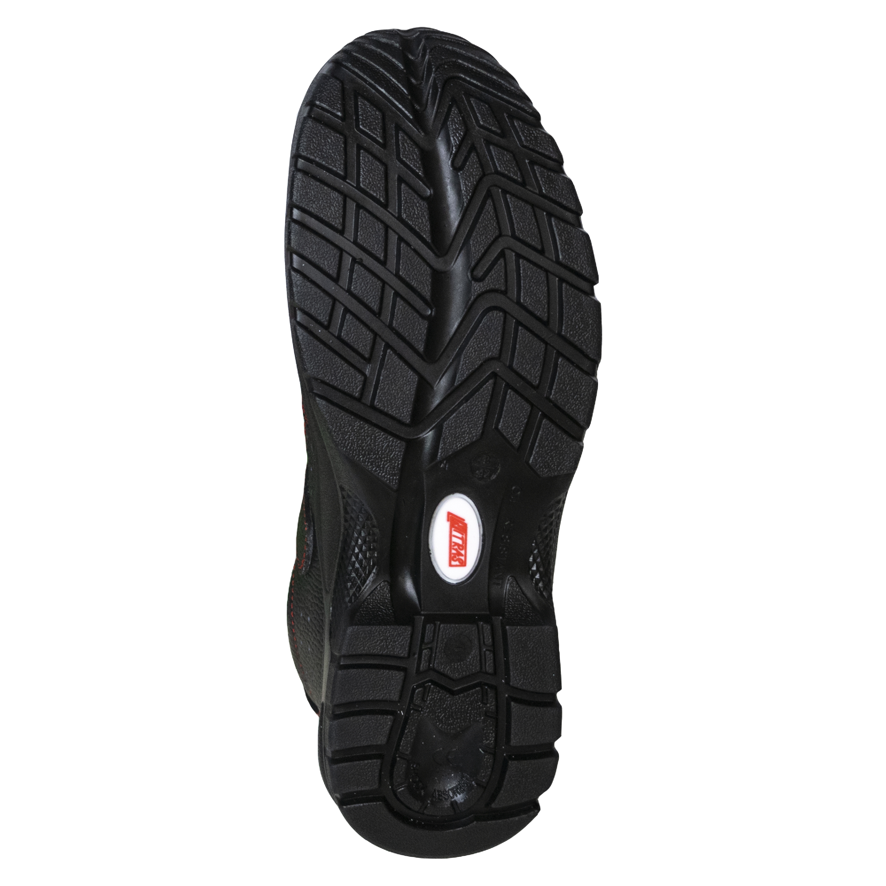 NITRAS BASIC STEP SA, S1P Sicherheitssandale, schwarz, EN ISO 20345